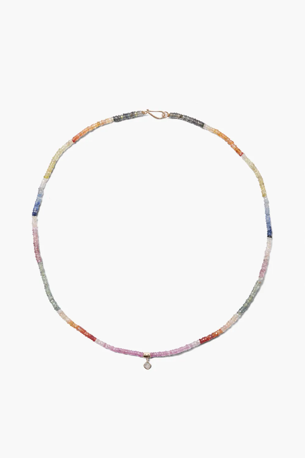 14k Sapphire Mix Madagascar Necklace