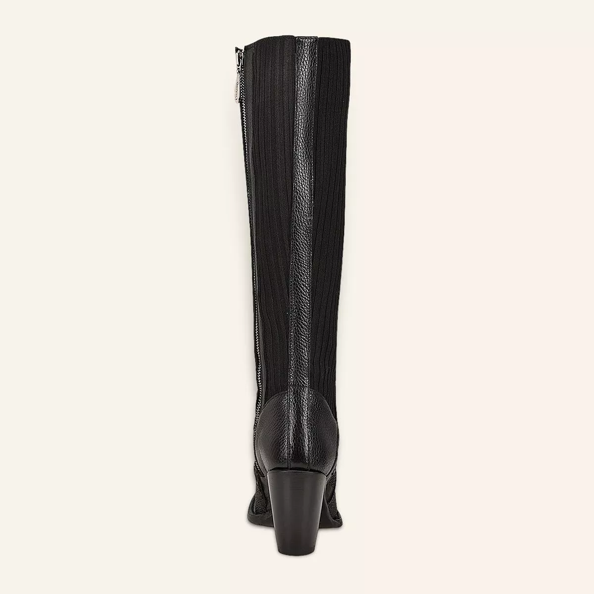 3F99MA - Cuadra black western cowgirl stingray knee high boots for women