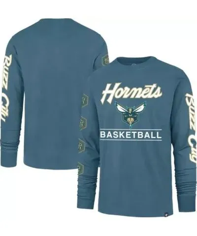 '47 Men's NBA Charlotte Hornets 2023/24 City Edition Triplet Franklin Long Sleeve T-Shirt