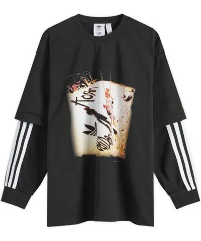 adidas Men's x Korn Long Sleeve T-Shirt