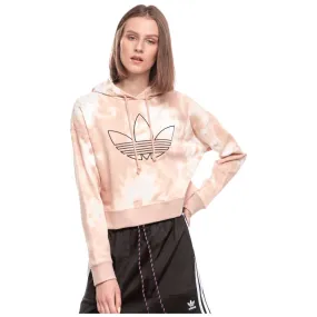 adidas Originals Women’s All Over Print Crop Hoodie