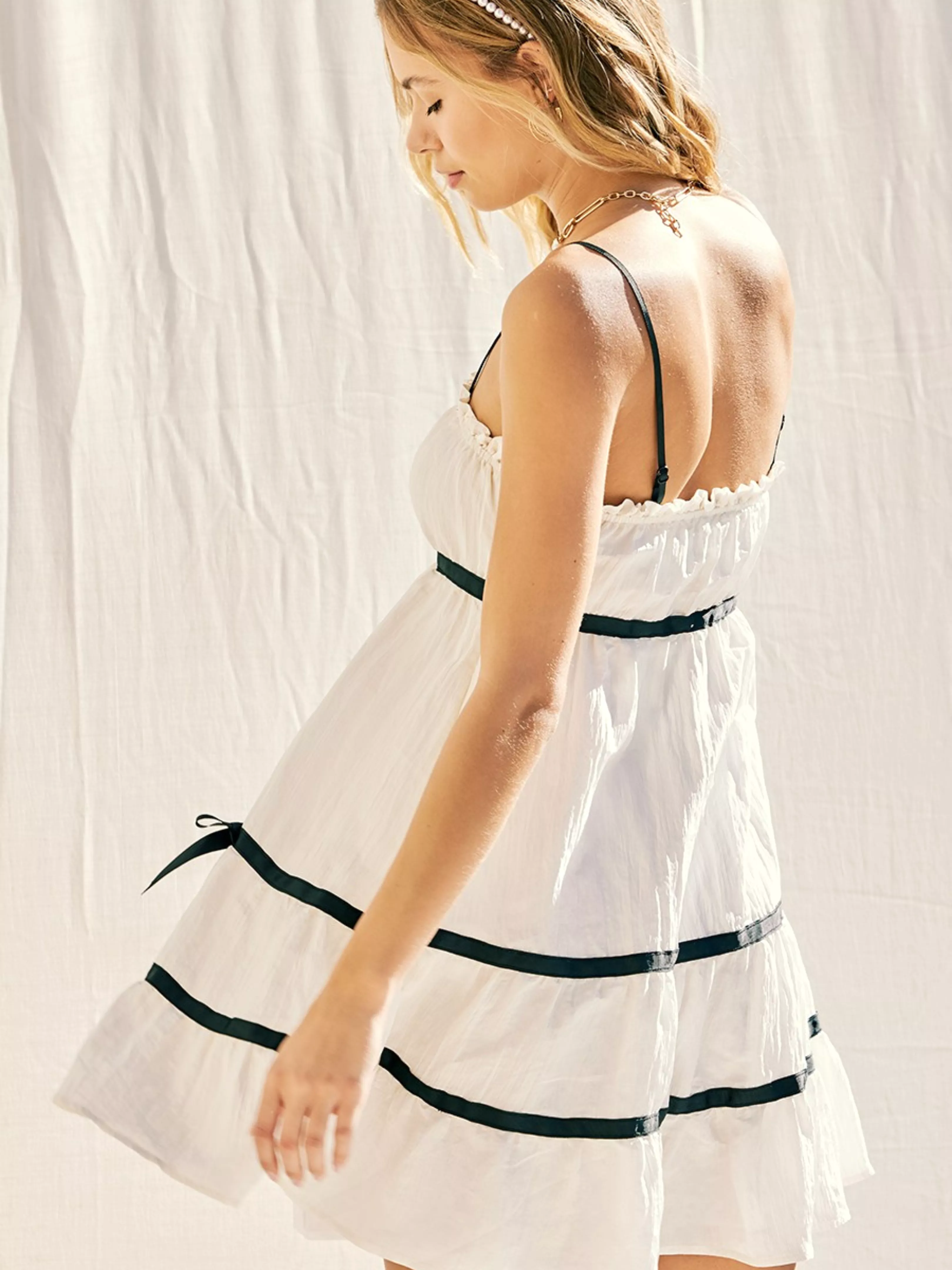 Adore-A-Bow Tank Dress