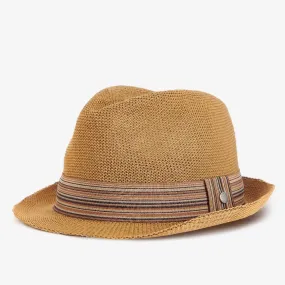 Barbour Men's Belford Trilby in Dark Tan