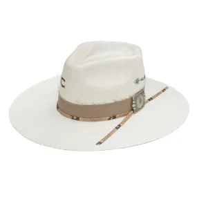 Charlie One Horse Womens Spear Point Hat Straw Hat