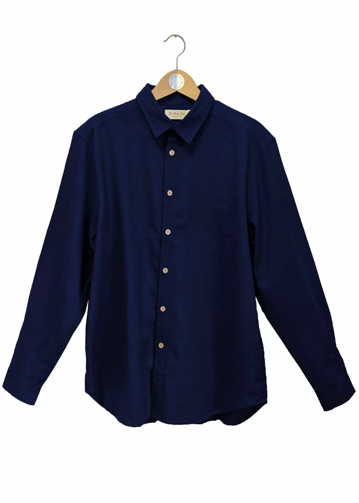 Classic Long Sleeve Hemp Cotton Shirt