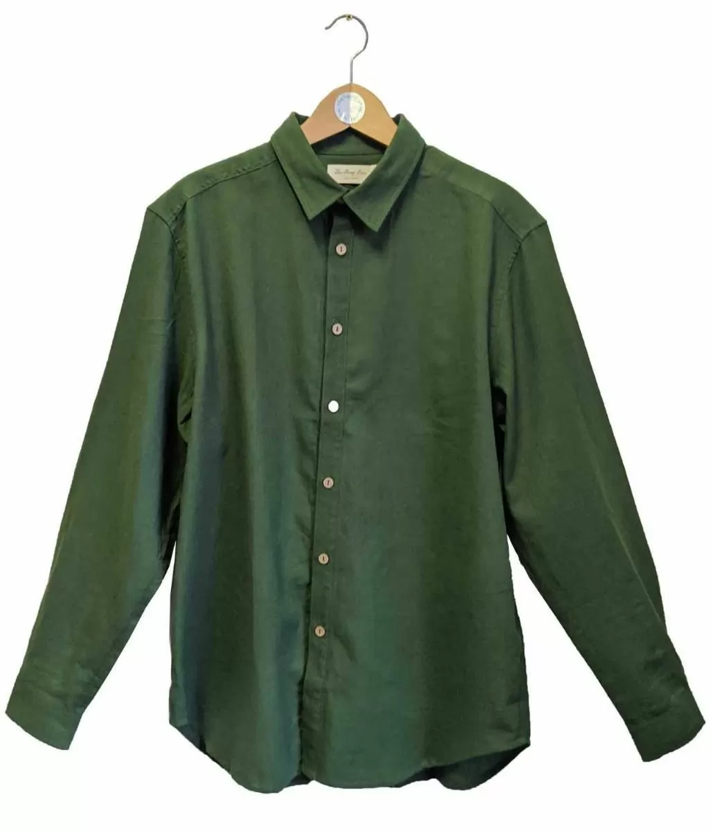 Classic Long Sleeve Hemp Cotton Shirt