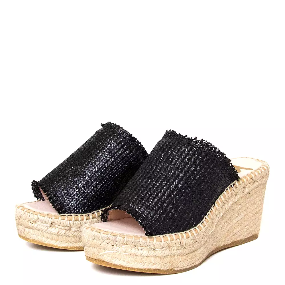 Dada Women's Raffia Wedge Sandal