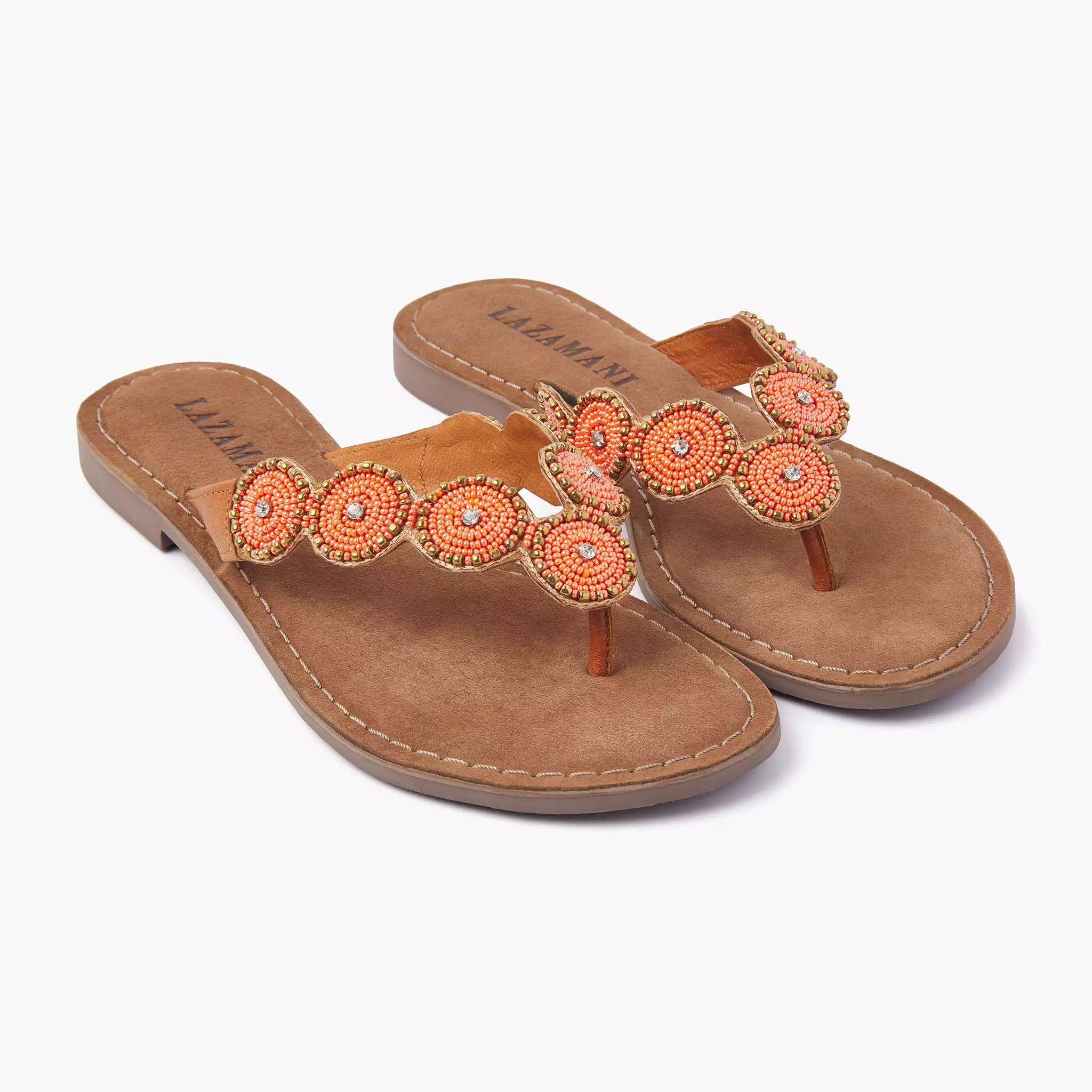 Dames Slippers 75.453 Orange