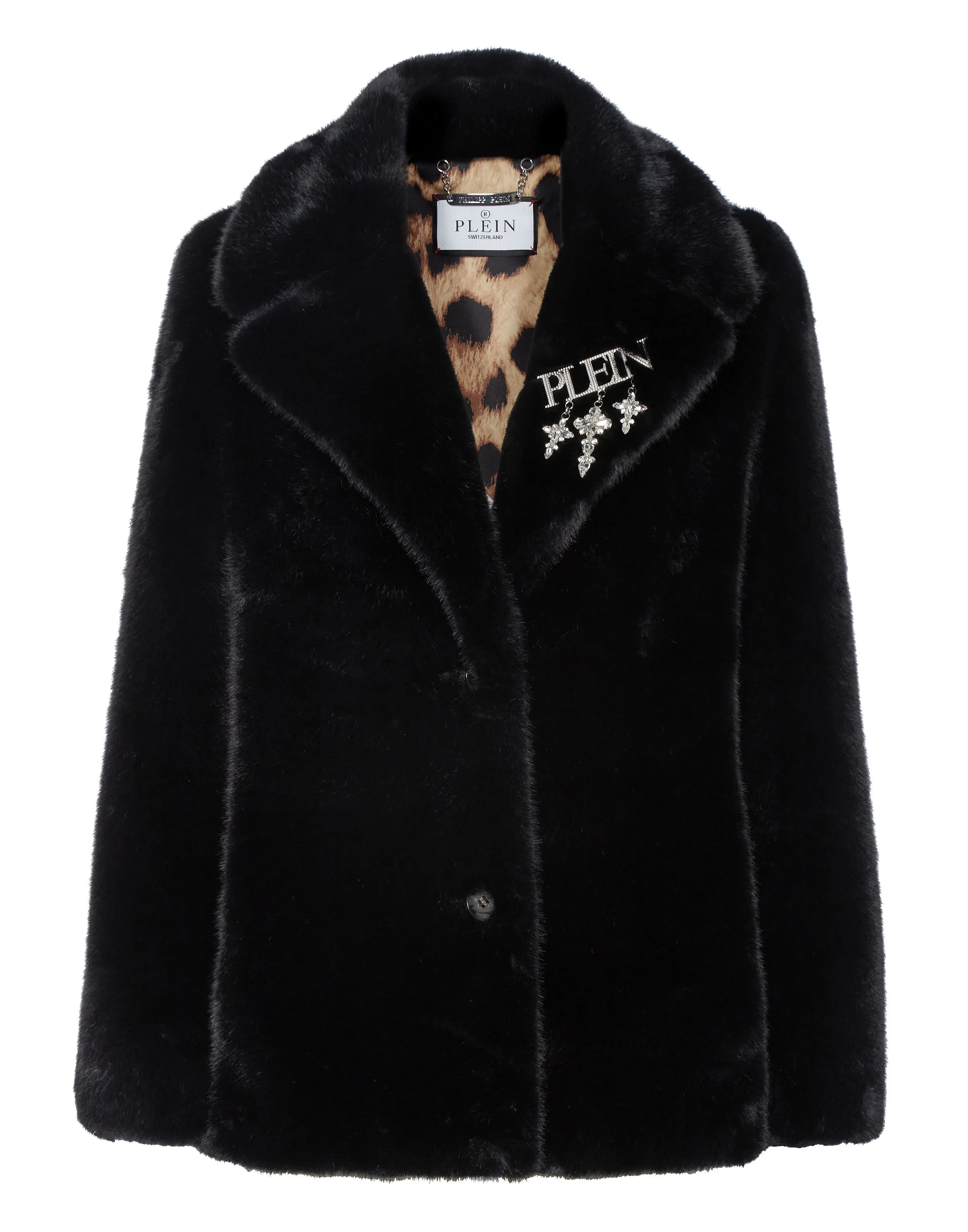 Eco Mink Short Coat Skull&Bones