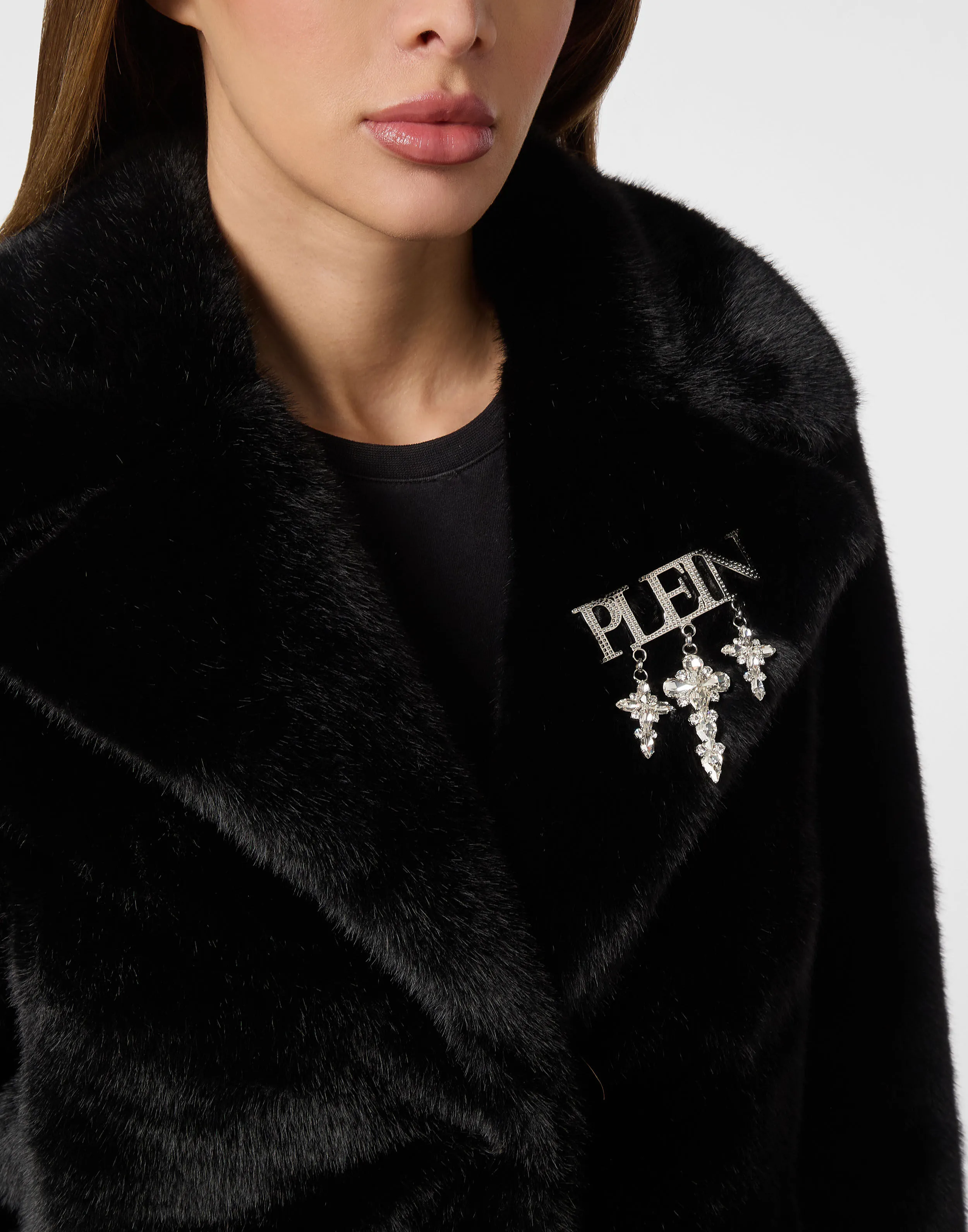 Eco Mink Short Coat Skull&Bones