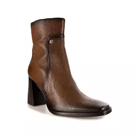 F28VNVN -Franco Cuadra brown western cowgirl ankle boots for woman