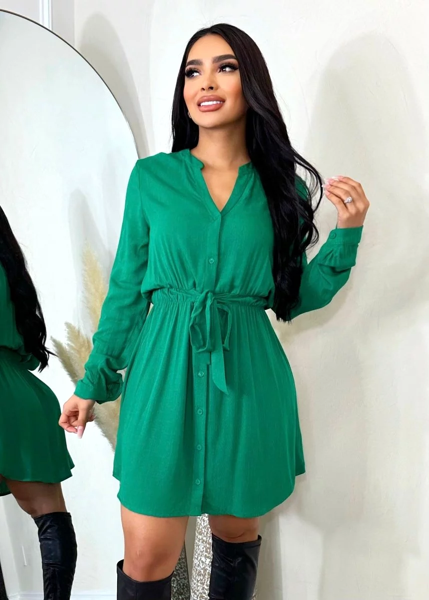 Good Times Dress Green