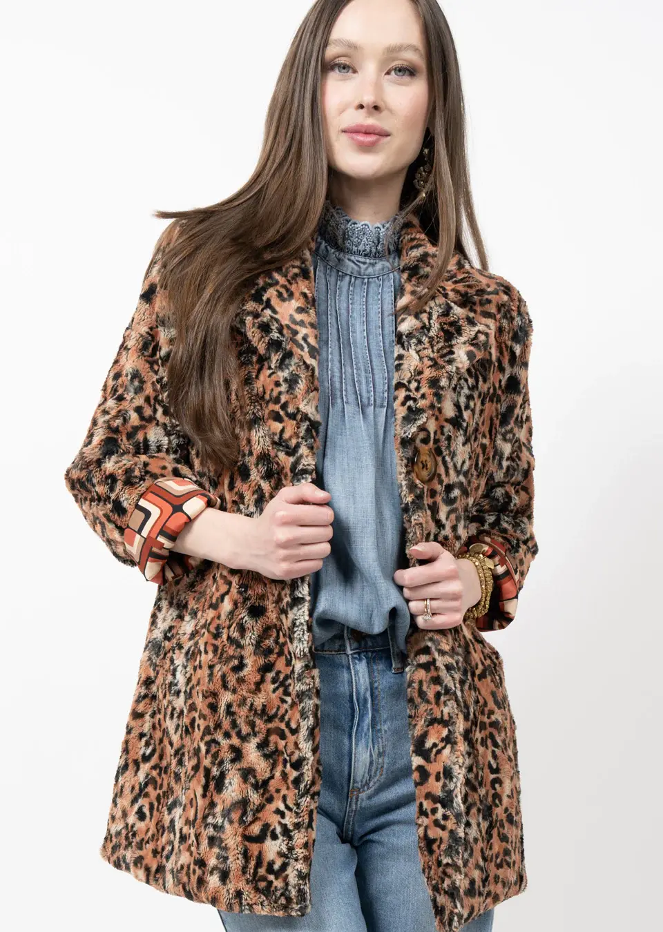 Ivy Jane Bobcat Cav Coat