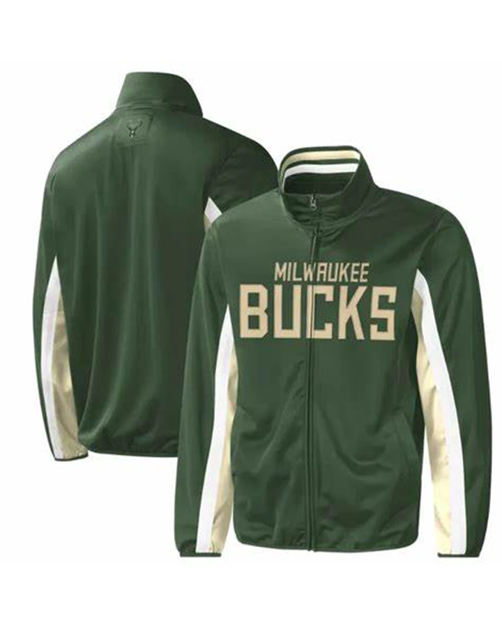 Jayne Moen Milwaukee Bucks Track Jacket - William Jacket