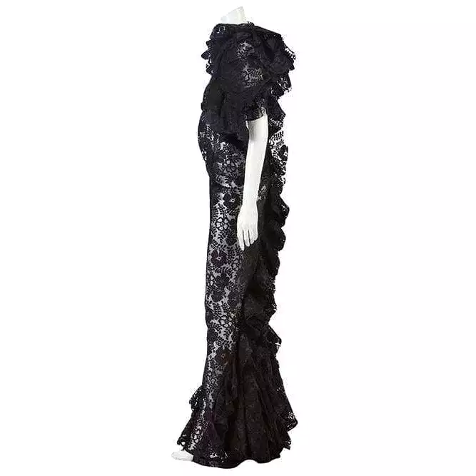 Junya Watanabe Archive Vintage Lace Long Dress