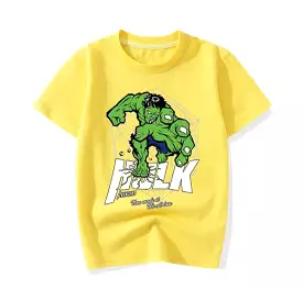 Kids Fahion Hulk Printed Dress S4522004