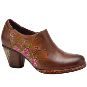 L'Artiste by Spring Step Zami Heel Brown (Women's)