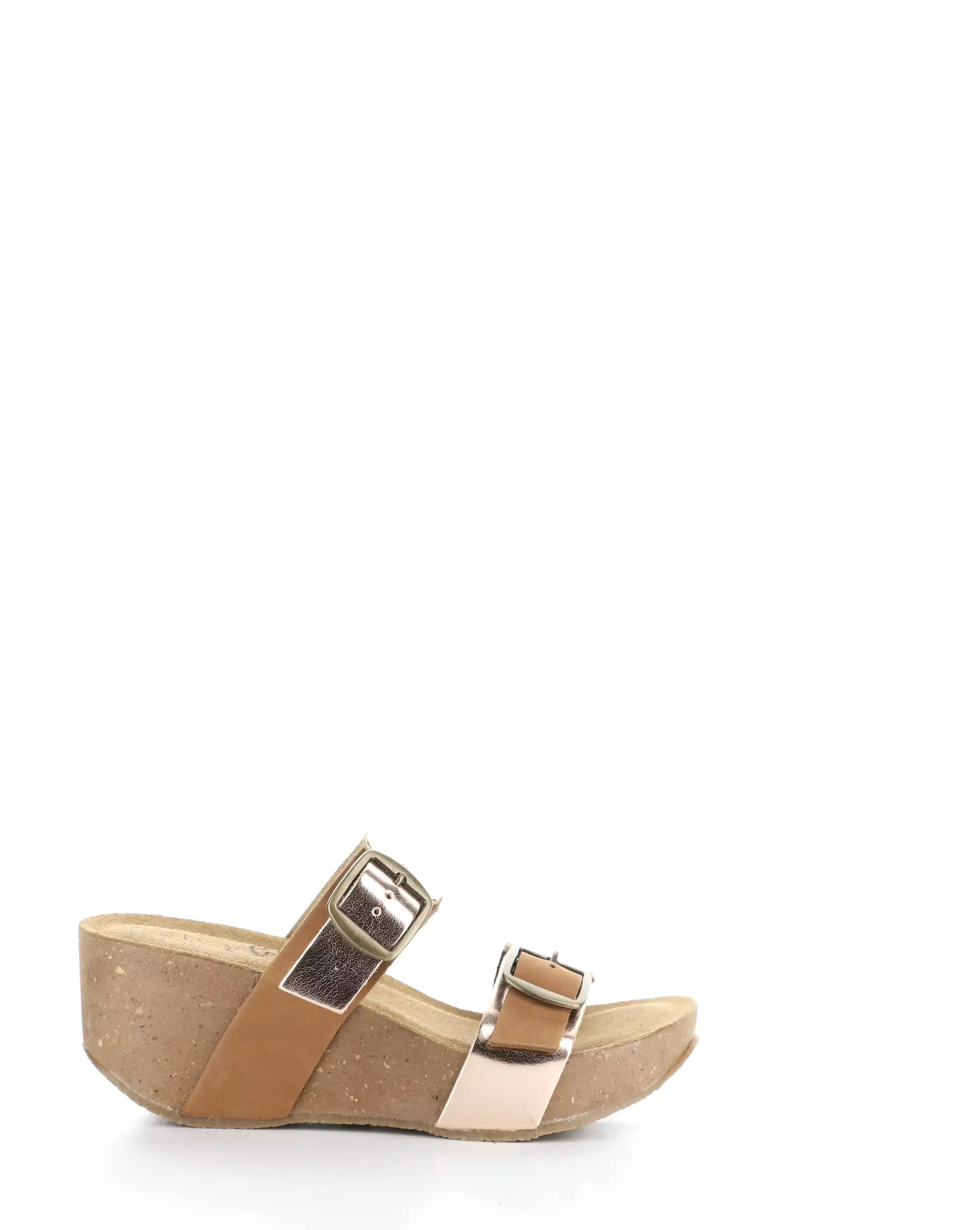 LAWT DUSTY ROSE/BRANDY Wedge Sandals