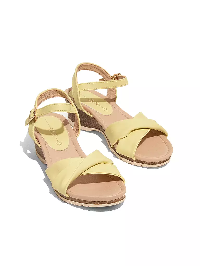 Lemon Wedge Sandals