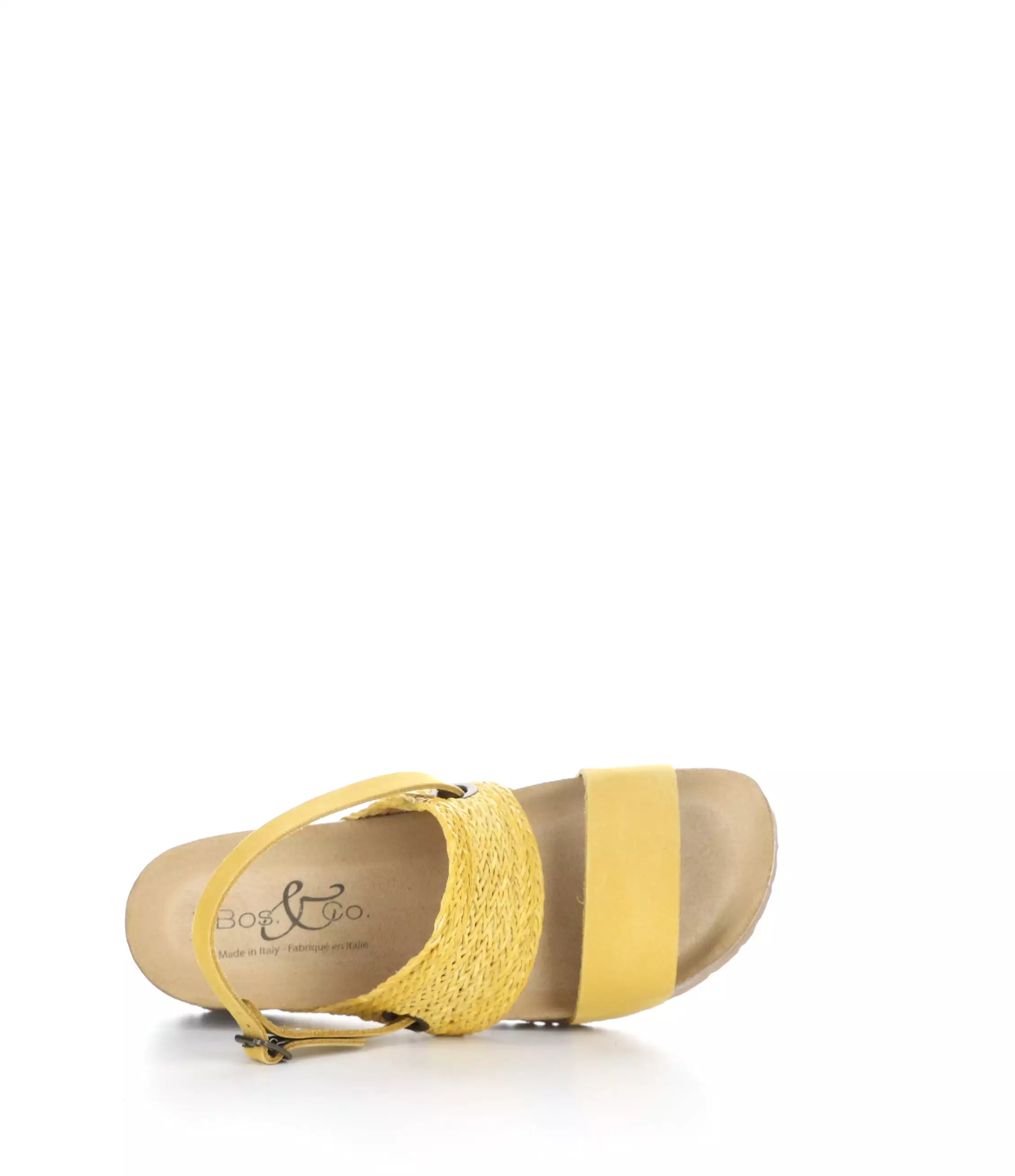 LOVO YELLOW Wedge Sandals