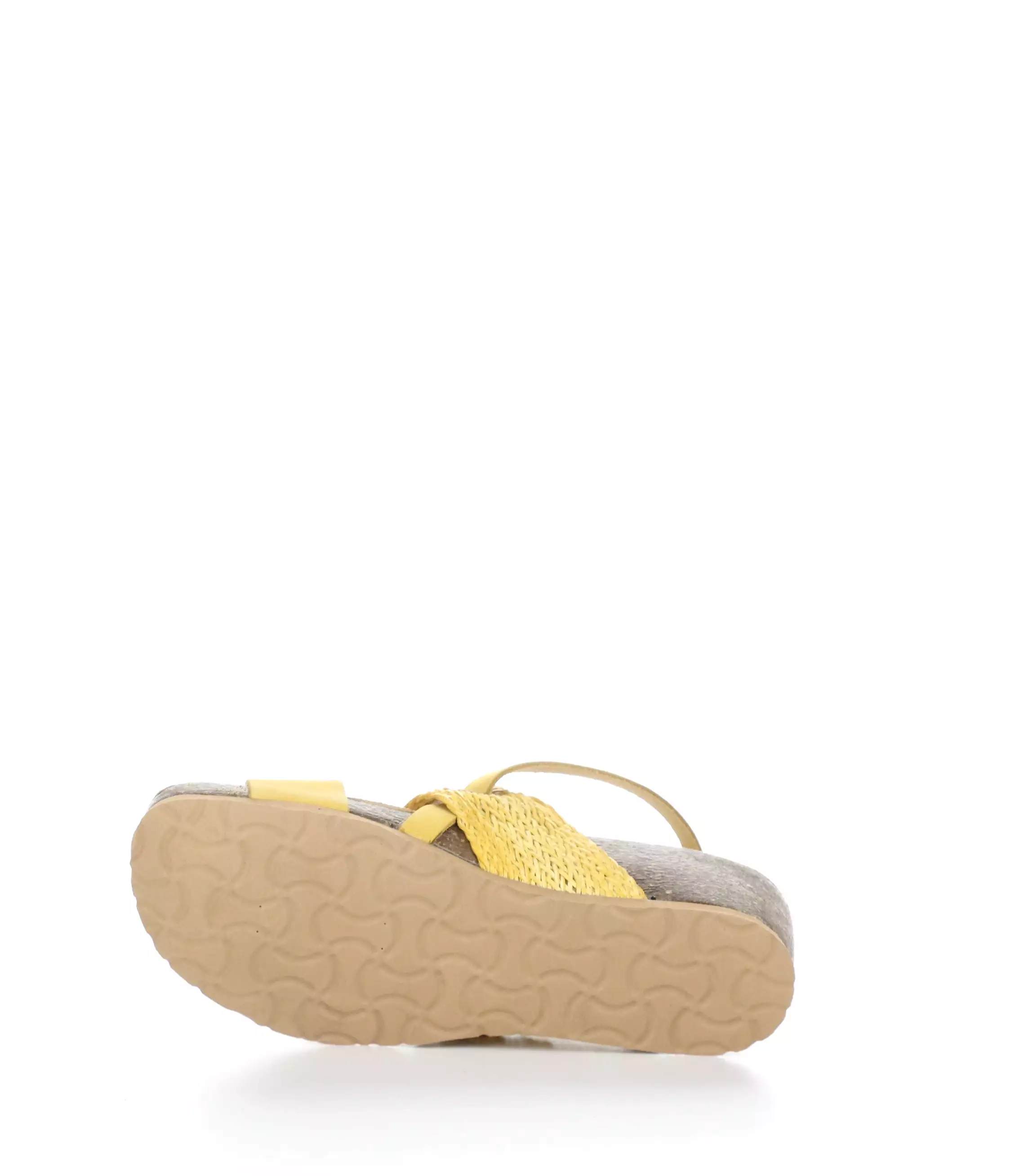 LOVO YELLOW Wedge Sandals