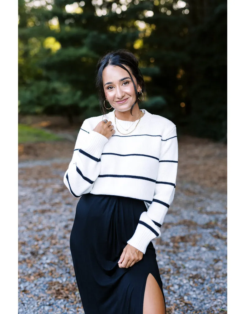  Milan Stripe Sweater      