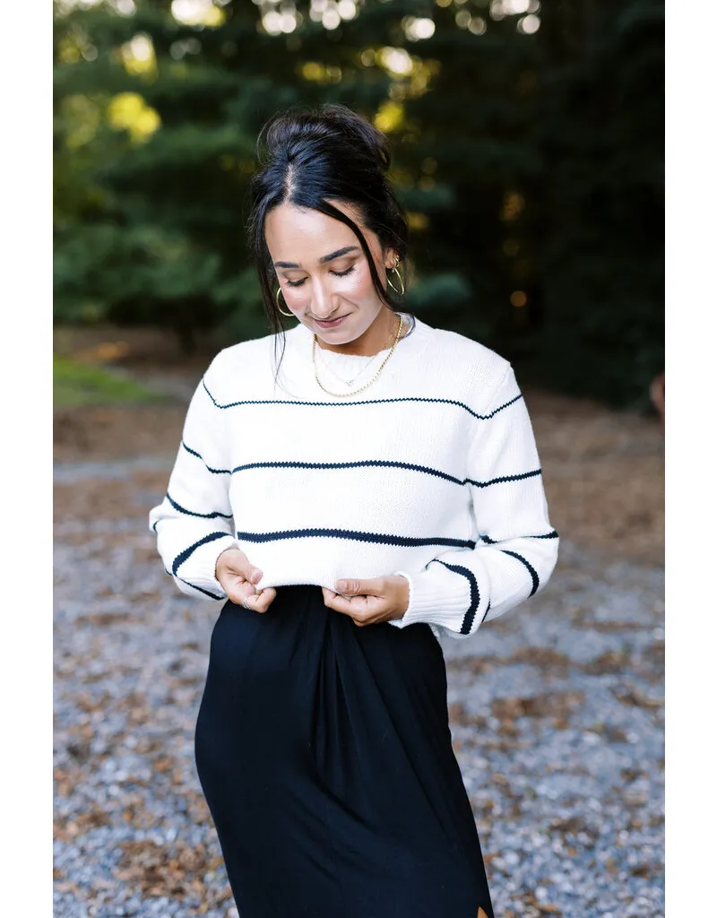  Milan Stripe Sweater      