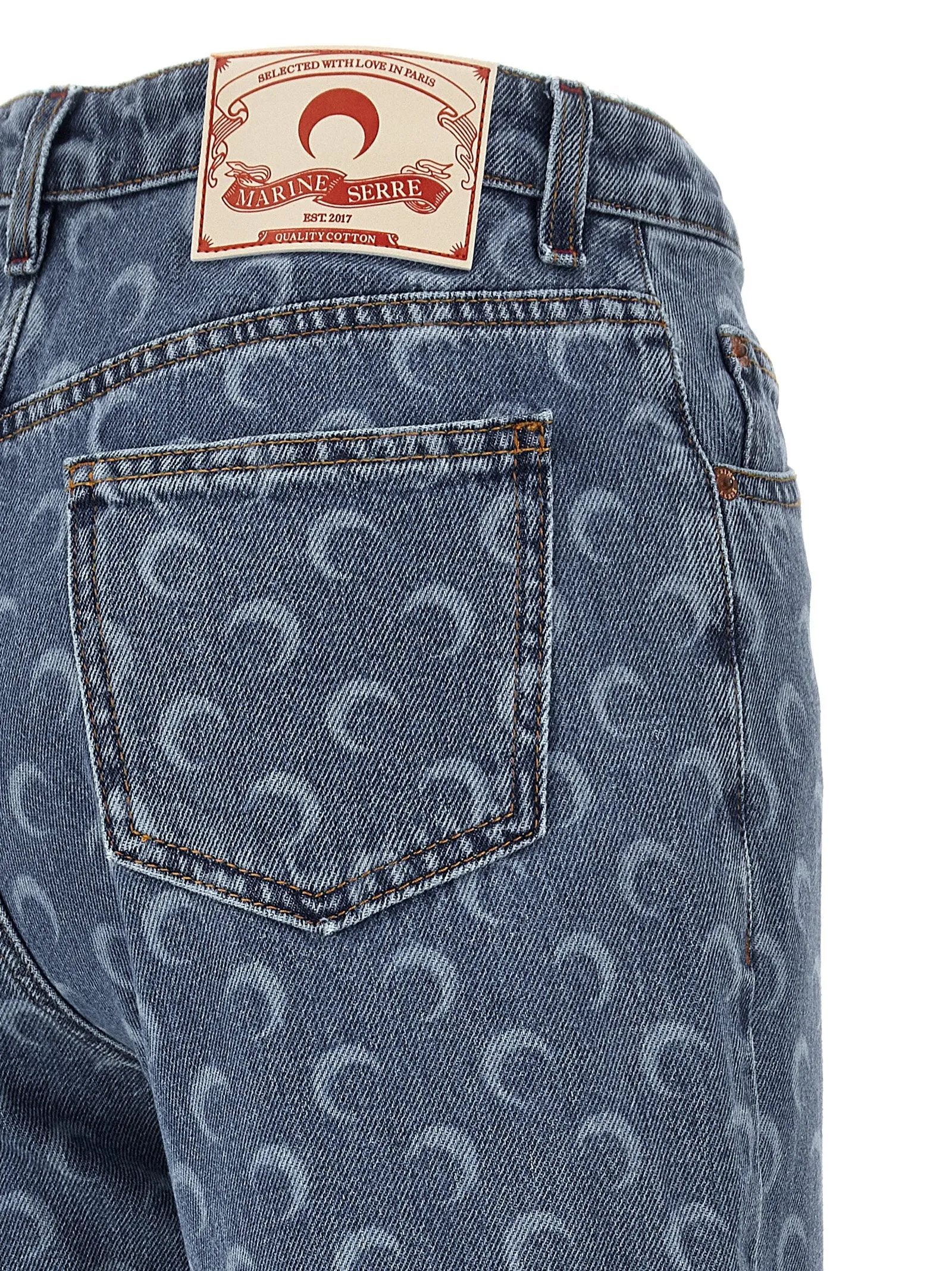 Moon Laser Jeans Light Blue