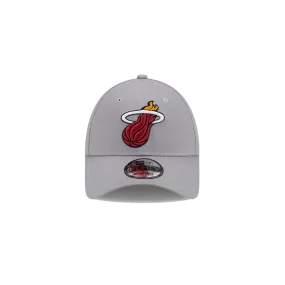 New Era Miami HEAT Structured Grey Snapback Hat