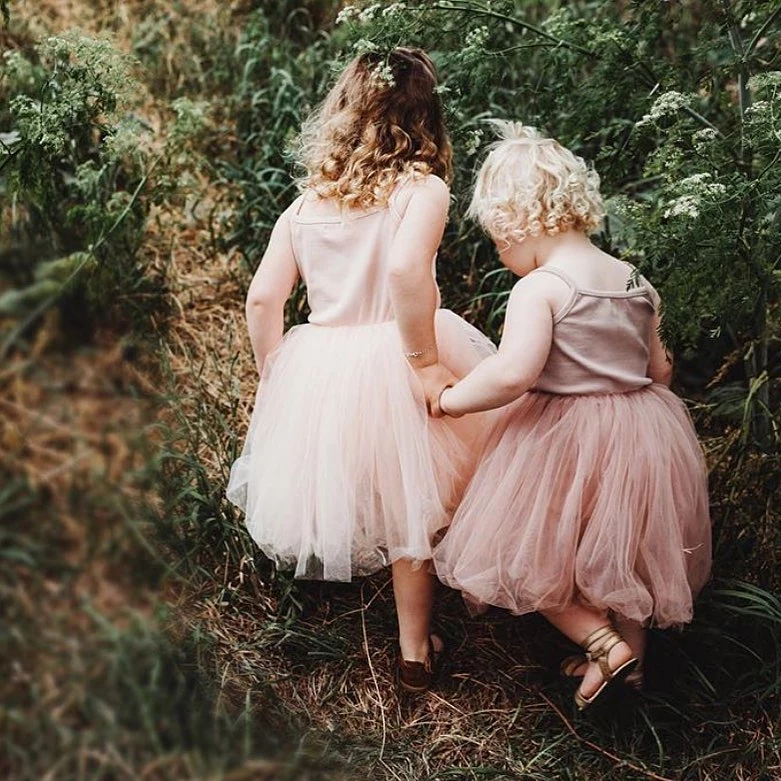 NEW! Valentina Tutu Dress - White Dots + Flowers: 6-12M, 1-2Y, 2-3Y, 3-4Y, 4-5Y, 5-6Y