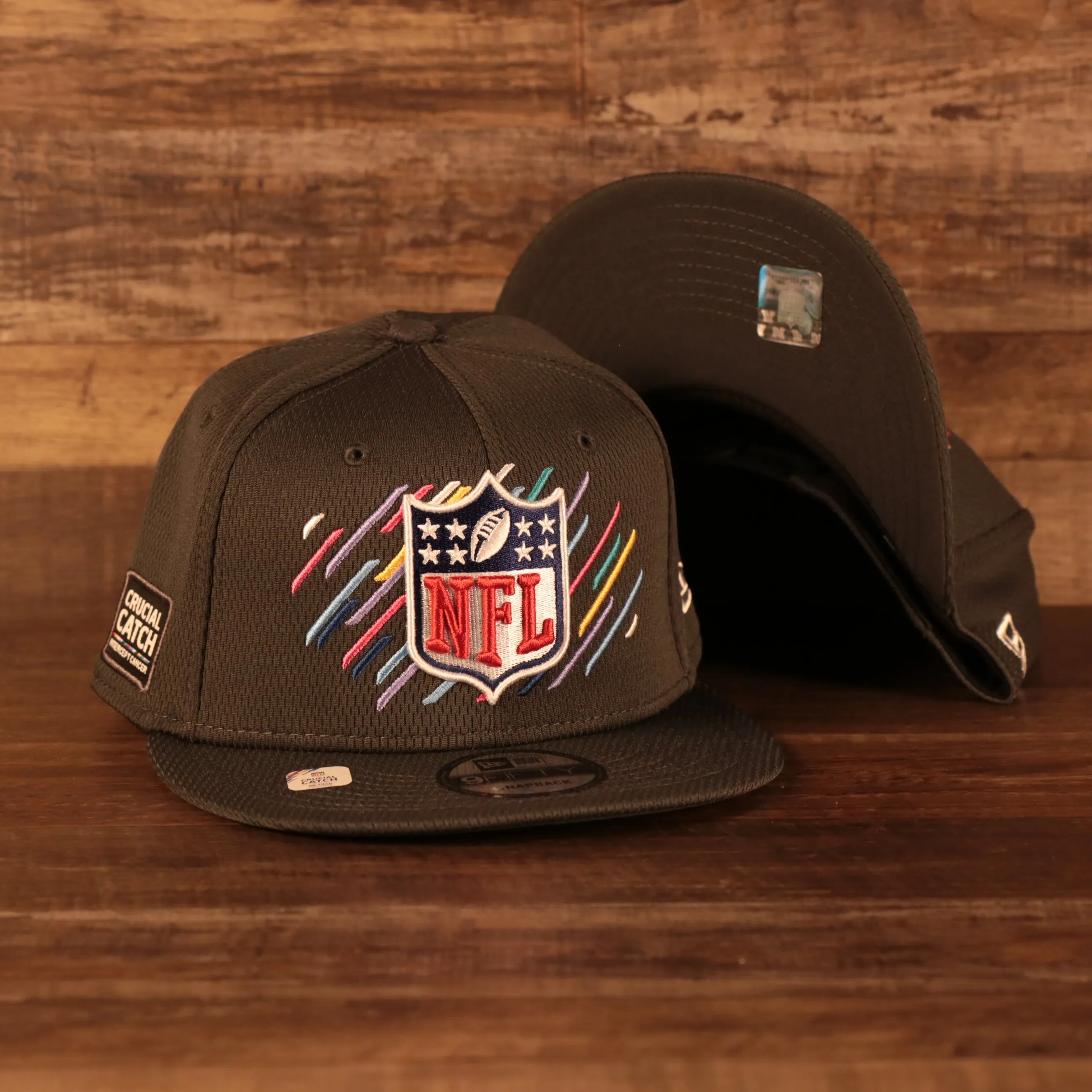 NFL Shield 2021 Crucial Catch Breast Cancer Awareness 9Fifty Snapback Hat