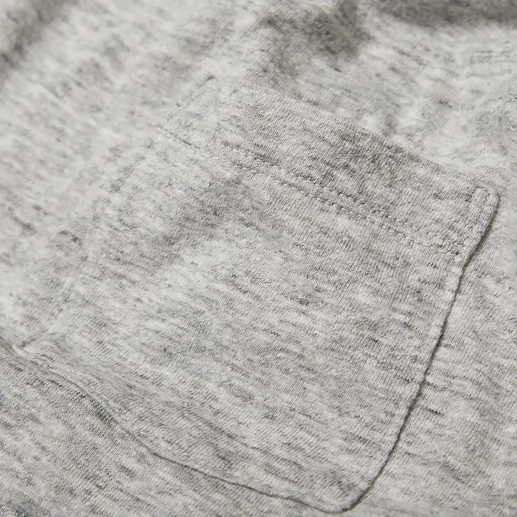 Nonnative Long Sleeve Dweller Turtle TeeLight Grey