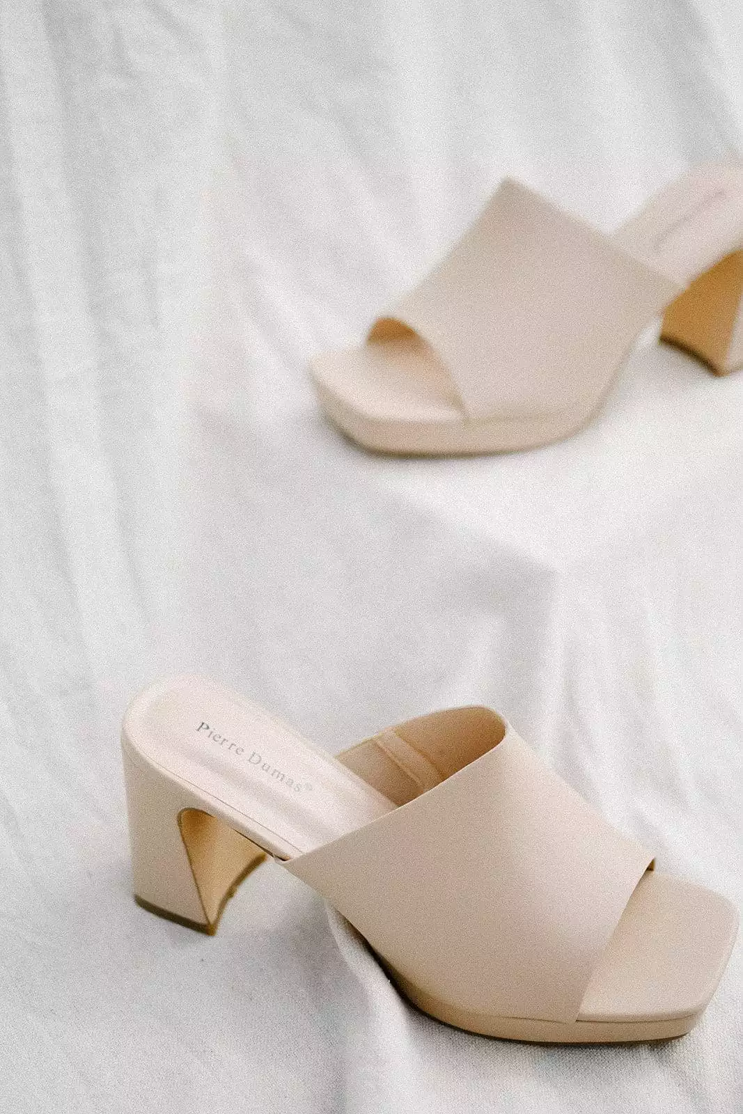 Nude Mule Heels