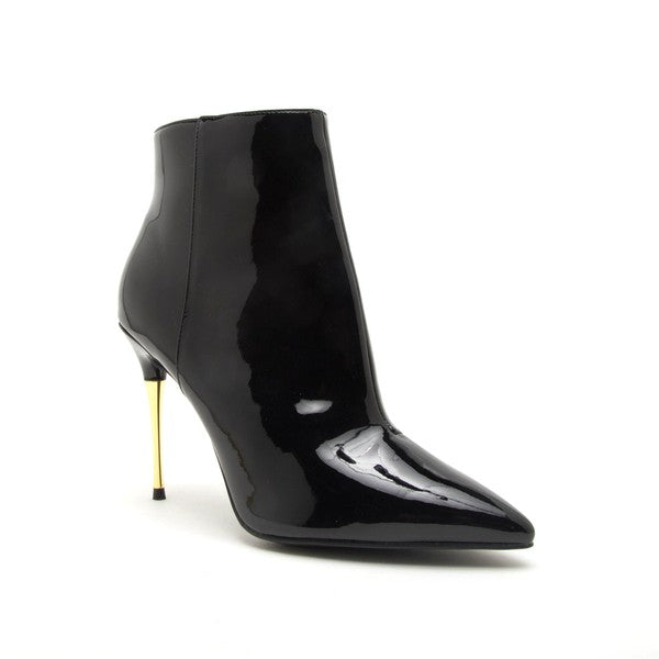 Patent Leather Booties