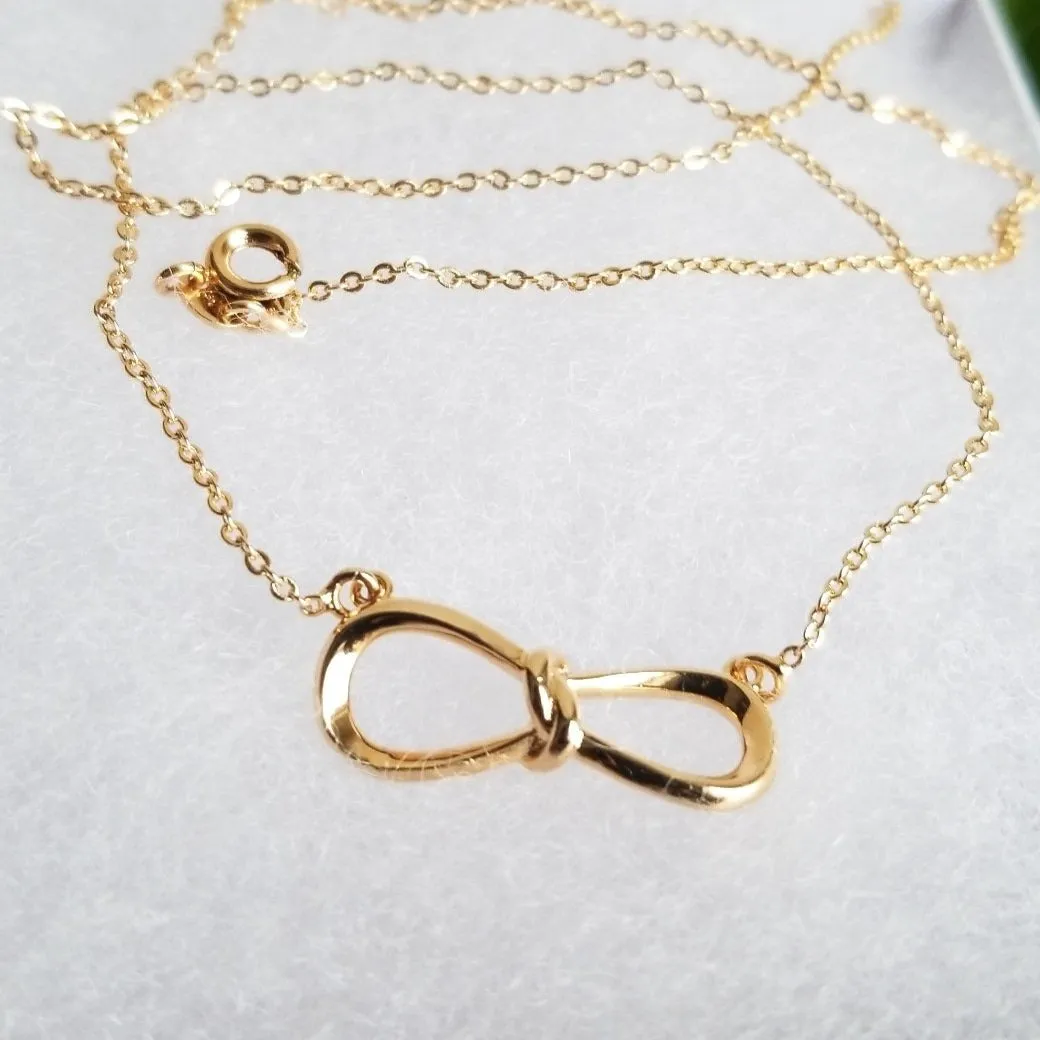 Personalized Infinity Necklace with Initial