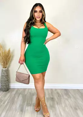 Remember Me Dress Green