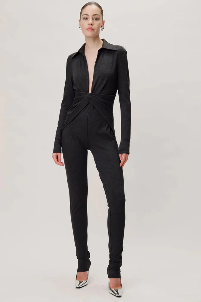 Ronny Kobo - Beco Jumpsuit - Charcoal