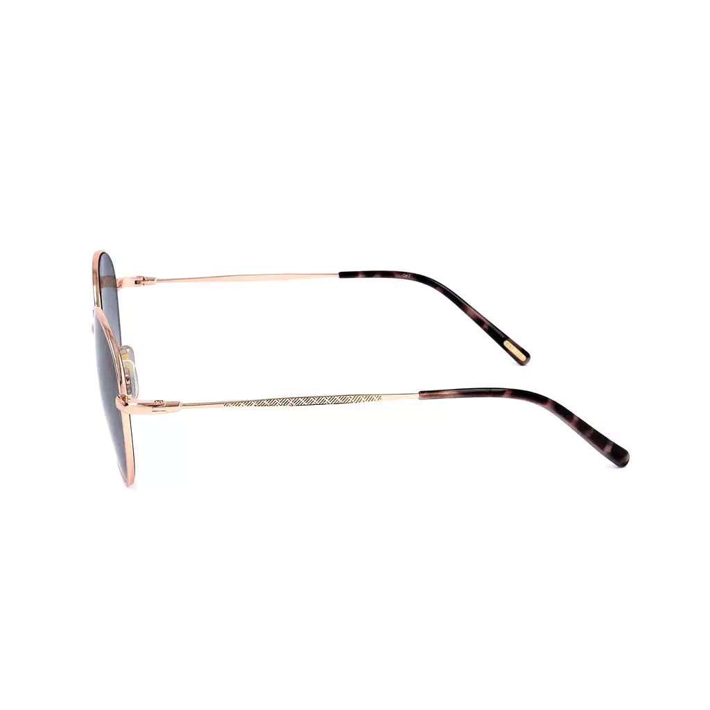 Safilo LINEAT17S Titanium Women's Sunglasses, Gold Copper