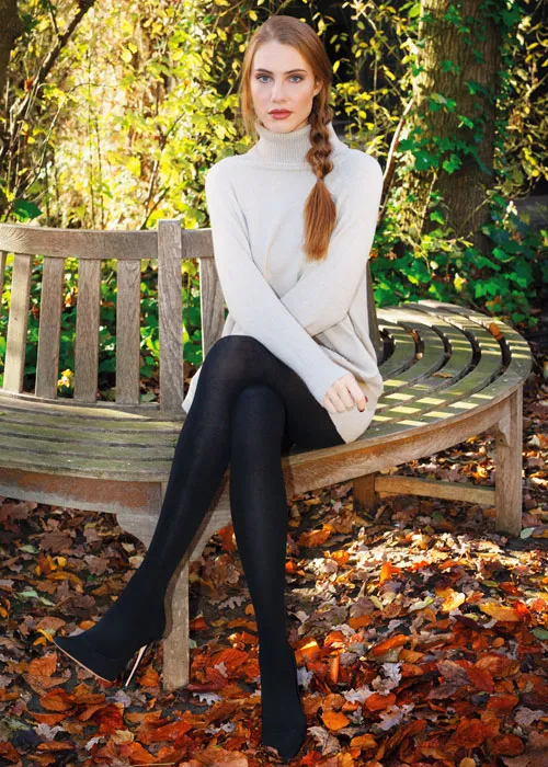 Sarah Borghi Green Cashmere 100 Tights ()