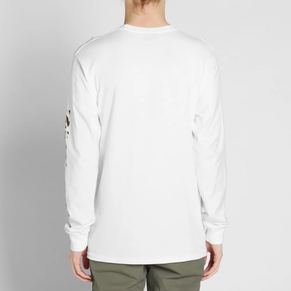 Stussy Long Sleeve Wild TeeWhite