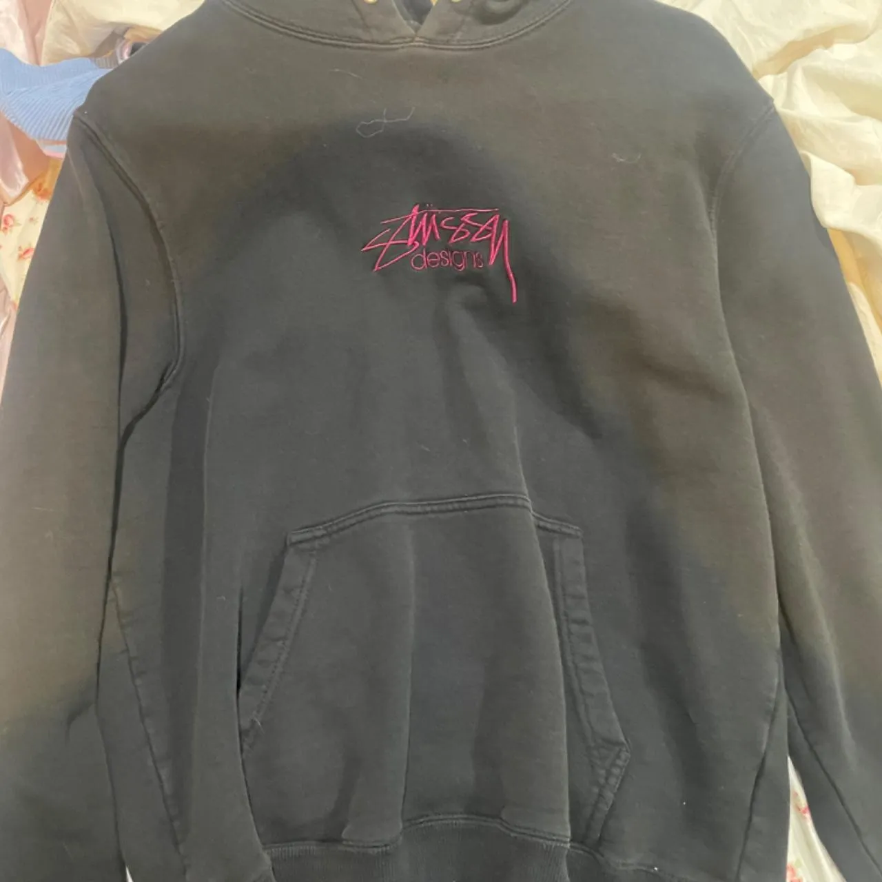 Stüssy Men's Black Hoodie