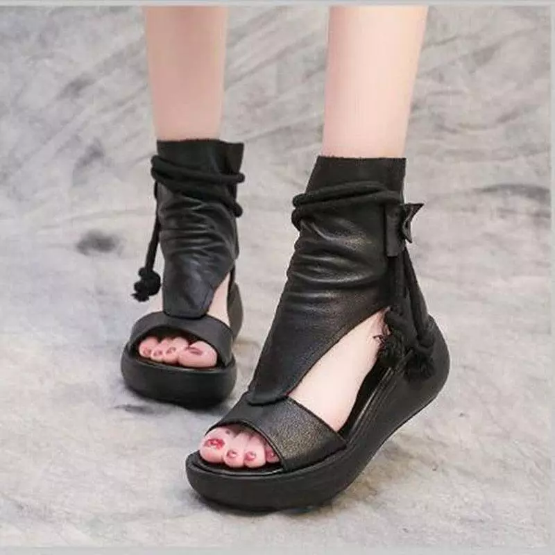 Tassels Wedge Sandals Shoes