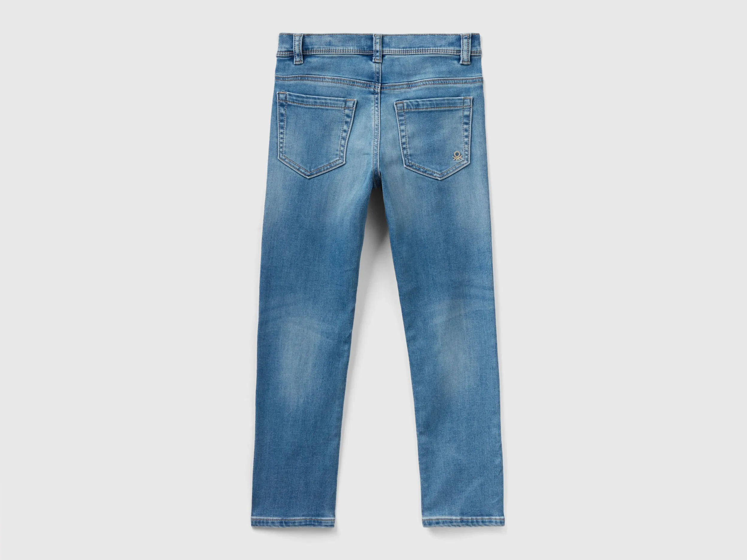 Thermal slim fit jeans - Light Blue | Benetton