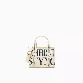 Tokyo Micro Print Tote Bag