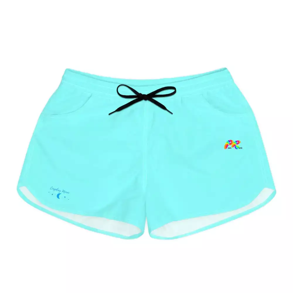 Turquoise Women's Casual Shorts