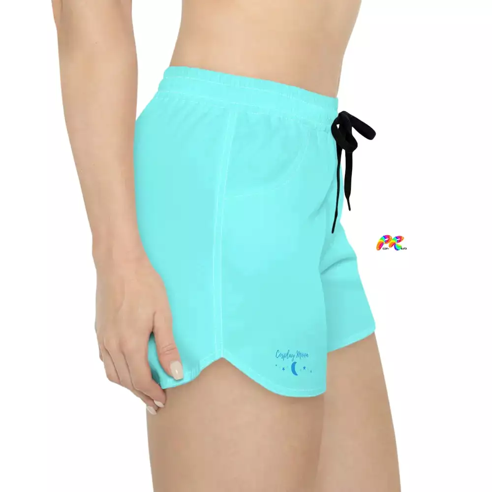 Turquoise Women's Casual Shorts