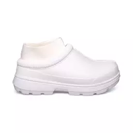 UGG Tasman X Bright White Rain Clog Shoes - Women's