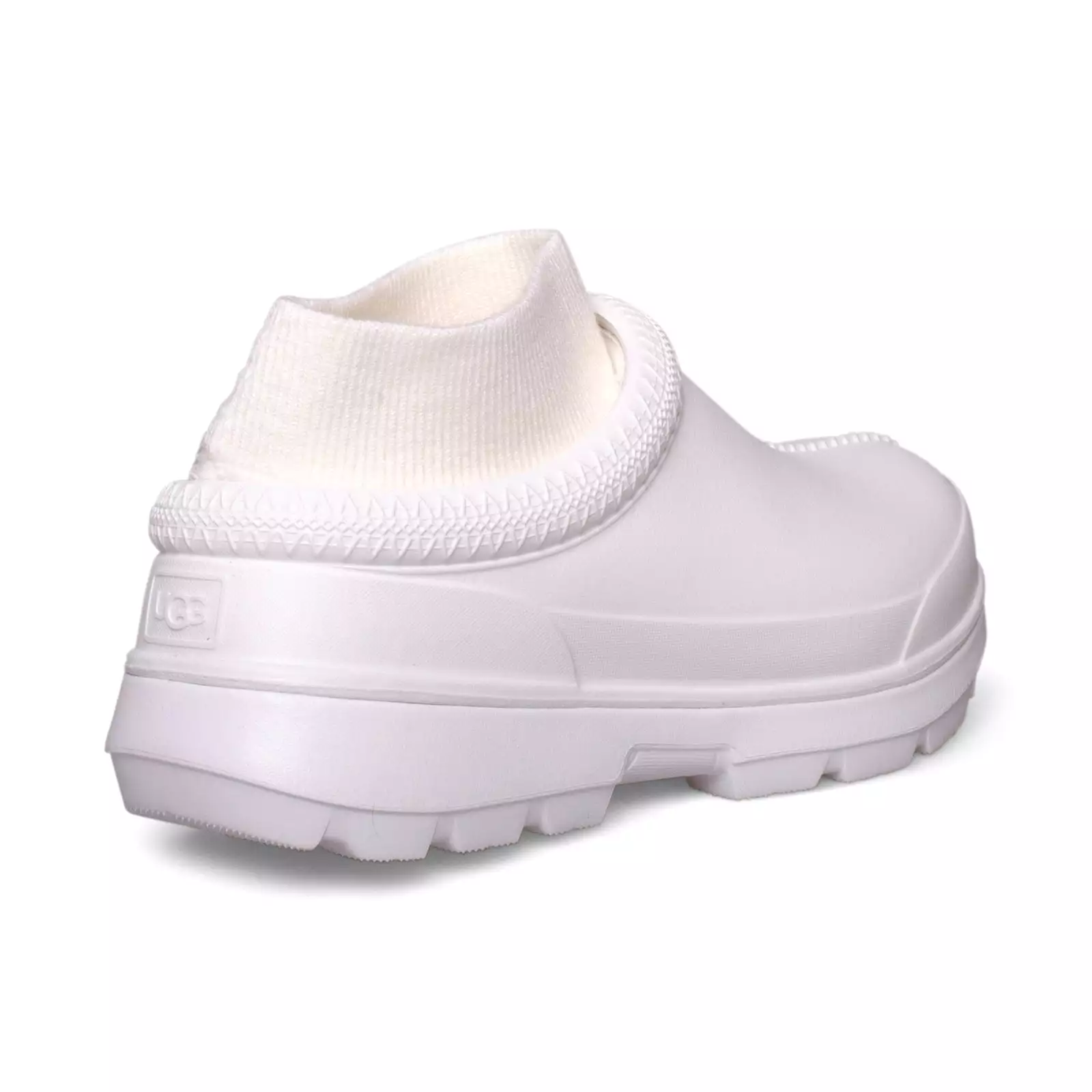 UGG Tasman X Bright White Rain Clog Shoes - Women's