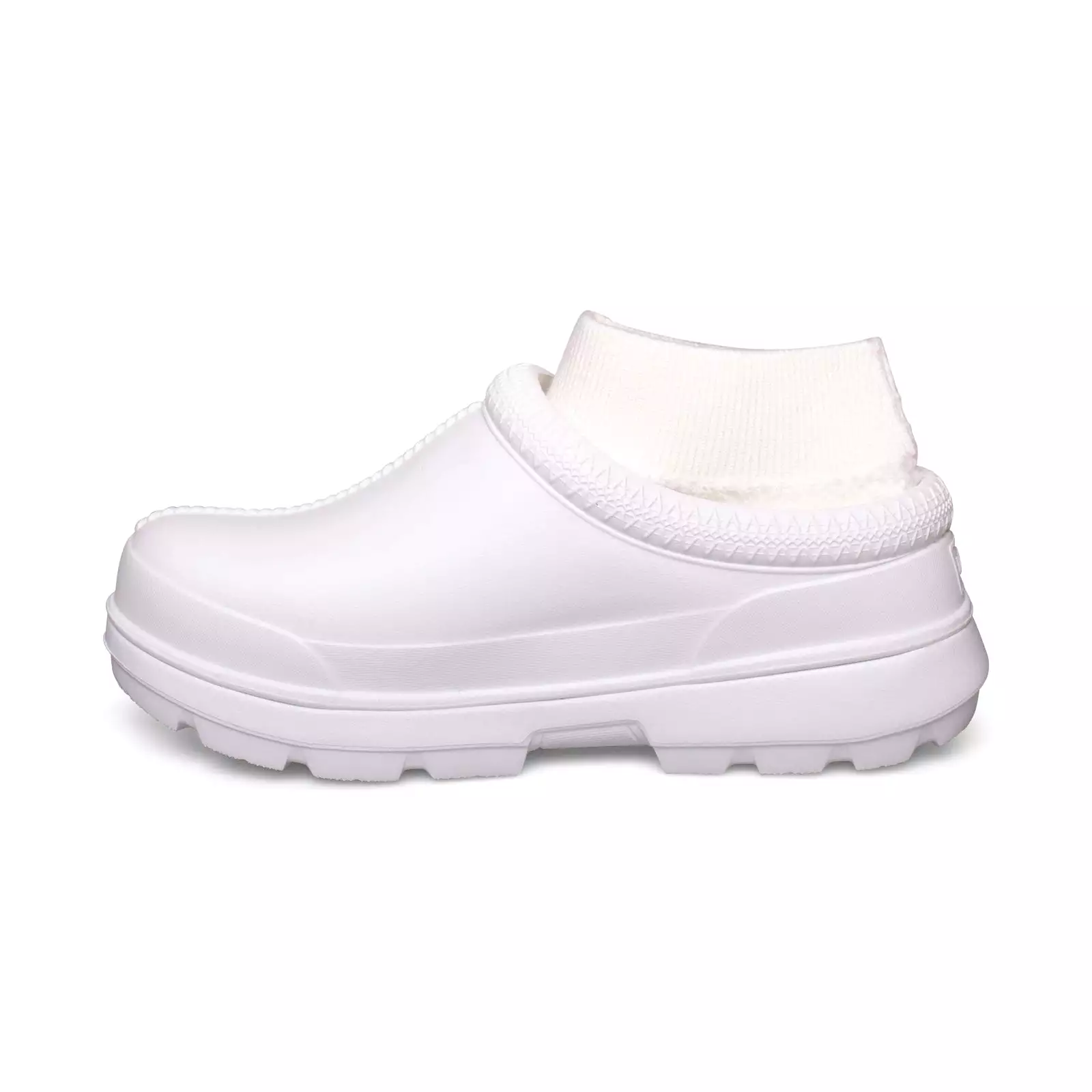 UGG Tasman X Bright White Rain Clog Shoes - Women's