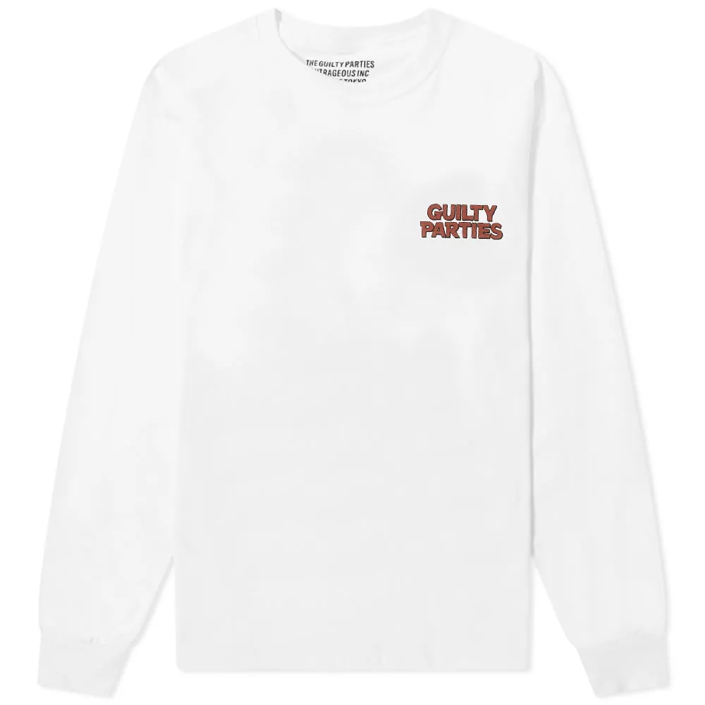 Wacko Maria Long Sleeve Maria T-ShirtWhite